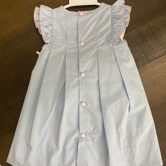 PA CLASSICS INFANT DRESS / SIZE: 24 MTHS / COLOR. BLUE - Picture 4 of 7